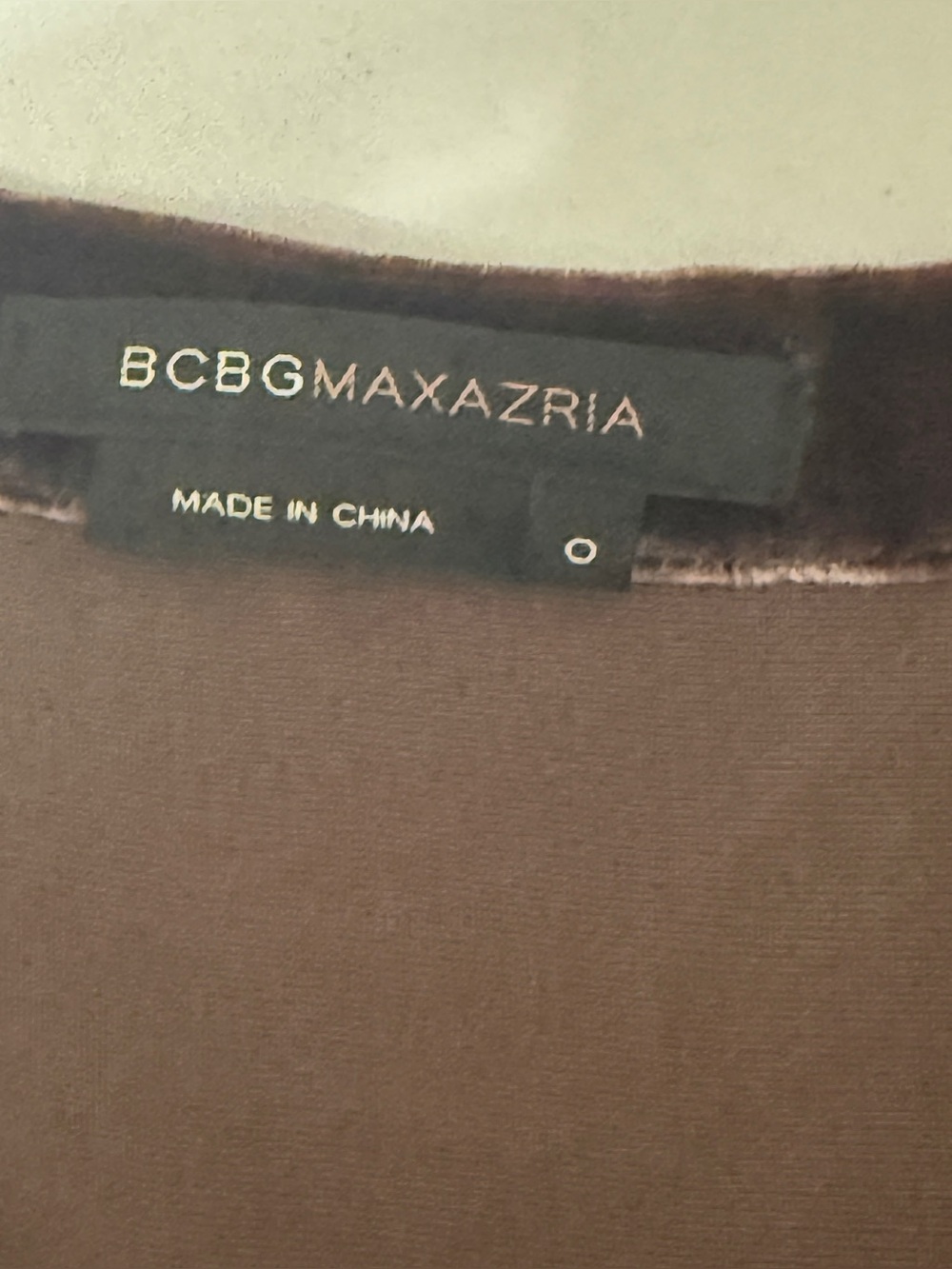 BCBGMaxAzria Silk Blend Tiered Brown Velvet Peasant Skirt Size 0 70s Boho 90s - Picture 4 of 8